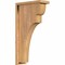 Ekena Millwork Yorktown Smooth Corbel w/Backplate, Western Red Cedar, 5 1/2"W x 14"D x 26"H COR06X14X26YOR01SWR - alternate 1